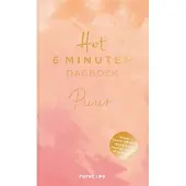 Unieboek spectrum Het 6 minuten dagboek PUUR - peach