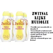 Zwitsal Baby Rijke Huidolie Voordeelverpakking 4 x 200 ml
