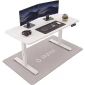 Stane Zit Sta Bureau Elektrisch Verstelbaar - 4 Geheugen Standen - Incl. Kabelgoot - 120 x 60 cm - Wit