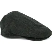 Barbour Barow Fat Cap Herringbone Donkergroen | Groen | Maat L