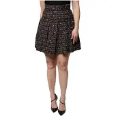 Dolce&Gabbana Plissé-tweed minirok
