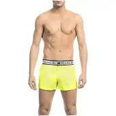 Bikkembergs Neon Gele Zwiemshorts Bi22031
