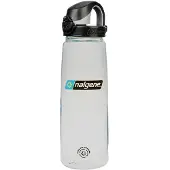 Nalgene OTF Sustain, drinkfles, 650 ml, transparant/zwart