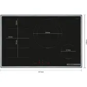 Bosch Inductiekookplaat van SCHOTTCERAN PXE845HC1E