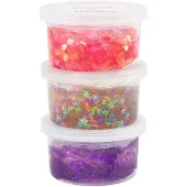 Creativ Company 787480, Kinderset glinsterende klei, Meerdere kleuren