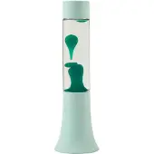 Itotal - Flared Lava Lamp - Pastel Green - 37 cm