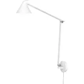 Louis Poulsen Wandlampe , Wit, Woonkamer, Aluminium
