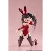 Taito Bunny Date A Live V Kurumi Tokisaki Version Desktop Cute Figure Pvc 13 Cm Figuur