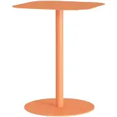 En.casa Bijzettafel Nastätten 50x40x40 cm oranje []