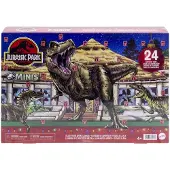 Mattel Jurassic World Island Visitor Adventskalender - 24 dagen vol verrassingen - 19 mini-dinosaurussen