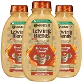 Garnier 3x Loving Blends Honing Goud Shampoo 300 ml