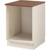 DOMUS Anita-Ovenkast - Wit/Honing