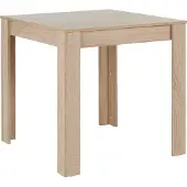 DOMUS Lynn-Eettafel 80 cm in Eiken Look