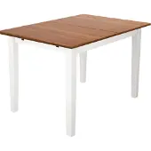 DOMUS Dakota-Eettafel - Verlengbaar - Wit Grenen