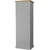 DOMUS Binz-Commode - 1-deur - Grijs Eiken