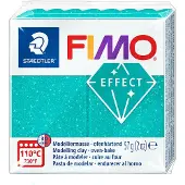 Fimo 8010-392 FIMO Effect Oven-Hardening Klei - Galaxy Turquoise (57g)