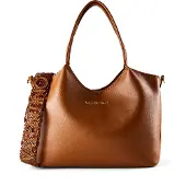 Valentino Handtas 'sac de Shopping Aleksandra Marron' bruin