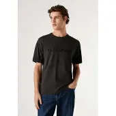 Pepe Jeans Shirt 'MEYER TEE' zwart