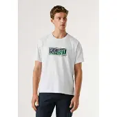 Pepe Jeans Shirt 'GEORGE' marine / groen / wit