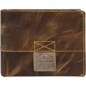 Chiemsee Leer portemonnee Kuba Leather Wallet Cognac bruine