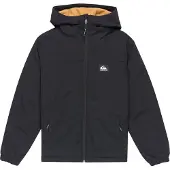 Quiksilver Outdoorjas 'OVER WARM' zwart