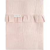 Babys Only Laken Babybedje Calm 120x150 Oud Roze Ruffle