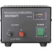 Voltcraft FSP-1136, laboratoriumvoeding, vaste spanning 13,8 V, 6 A, 85 W, aantal uitgangen: 1
