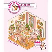 Kosmos Cute 'n' Cozy Sticker Therapie: Plekjes (Paperback)