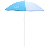 Axi Parasol Ø125 cm - Blauw/wit