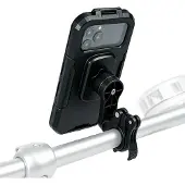 IMoshion Premium telefoonhouder fiets - Spatwaterdicht - Universeel - 360 graden draaibaar - Stevige behuizing - Zwart