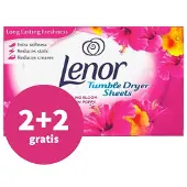 Lenor 2+2 Gratis: Droogtrommeldoekjes Sparkling Bloom 34 Stuks