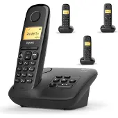 Gigaset Analoge DECT-telefoon - - A270A - Draadloze handset - Luidspreker - 80 contacten