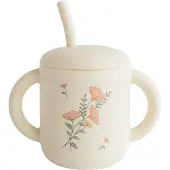 Mushie Training Cup met Rietje Flowers