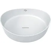 SaniGoods Sea opbouw waskom 40x40cm glans wit