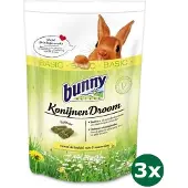 Bunny Nature 3x1,5 kg konijnendroom basic