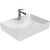 Creavit Ruby RB064 Wastafel – Opbouw – Keramiek – 60,5x11x45,5 cm – Glanzend Wit