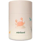 Miniland Crabsy Thermal Food Jar Beige Kinderen