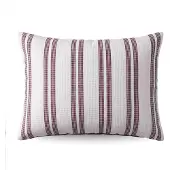 Zelesta Special Hampton Kussensloop Set van 2 - Bordeauxrood 60×70 cm