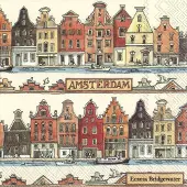 IHR papieren lunch servetten - Amsterdam