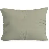 Zelesta Pure Duo Katoen Kussensloop set van 2 - Grijsgroen 60x70cm