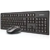 A4Tech 7100n Toetsenbord En Muis Engels