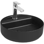 Isvea Infinity Wastafel Rond - Zwart
