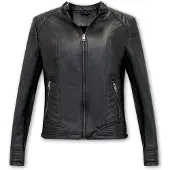 Blu Deise Imitatieleer jas
