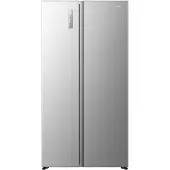 Hisense Rs3p558neid - Amerikaanse Koelkast Breedte 91.1 Cm Hoogte 178.6 Inhoud 544 L Nofrost Koel-vriescombinatie Rvs Look