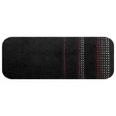 Eurofirany Pola Handdoek 30x50 cm Zwart - 100% Katoen