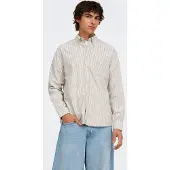 Only & Sons Onsoxford Overhemd Heren Grijs Xs