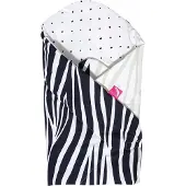 Motherhood Moederschap Babywikkeldoek Katoen Zebra Blauw