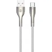 Forever Sleek USB-C Kabel 1m 3A Wit