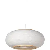 Steinhauer Hanglamp Silva Alba met witte kap Ø60cm