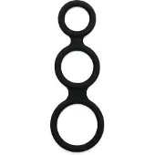 Rimba - Triple Cockring - Zwart